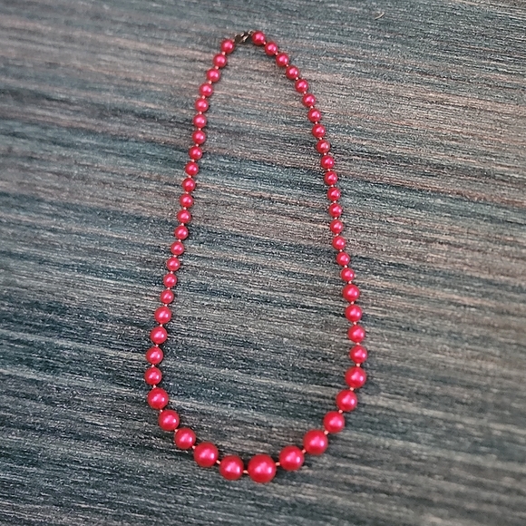 Pink Beaded Necklace
